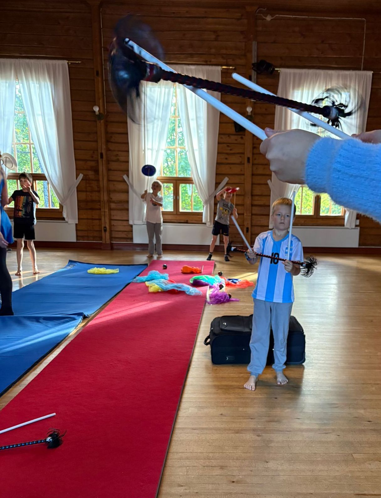 Sirkussunnuntain tunnelmia